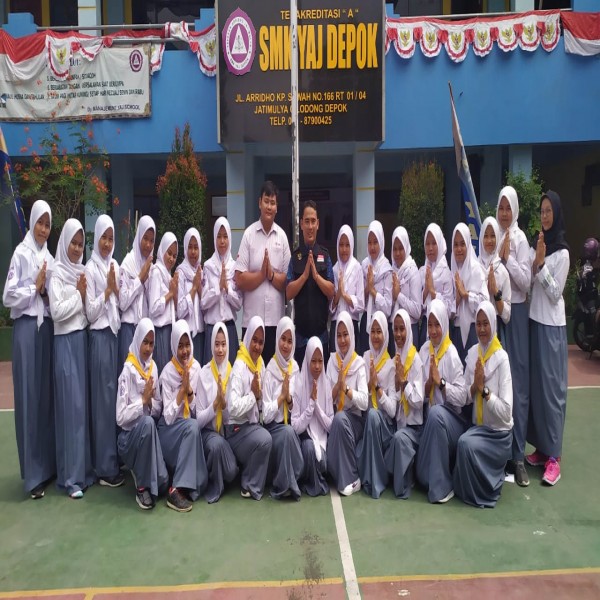 PELANTIKAN DAN PENGUKUHAN PMR SMK YAJ DEPOK