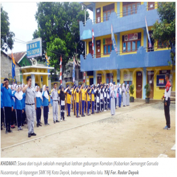 Tujuh Sekolah Latgab Komdan di YAJ