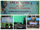 WORKSHOP INSTALASI & PROGRAMING PABX BEKERJA SAMA DENGAN ASTEL INDO DI SMK YAJ DEPOK